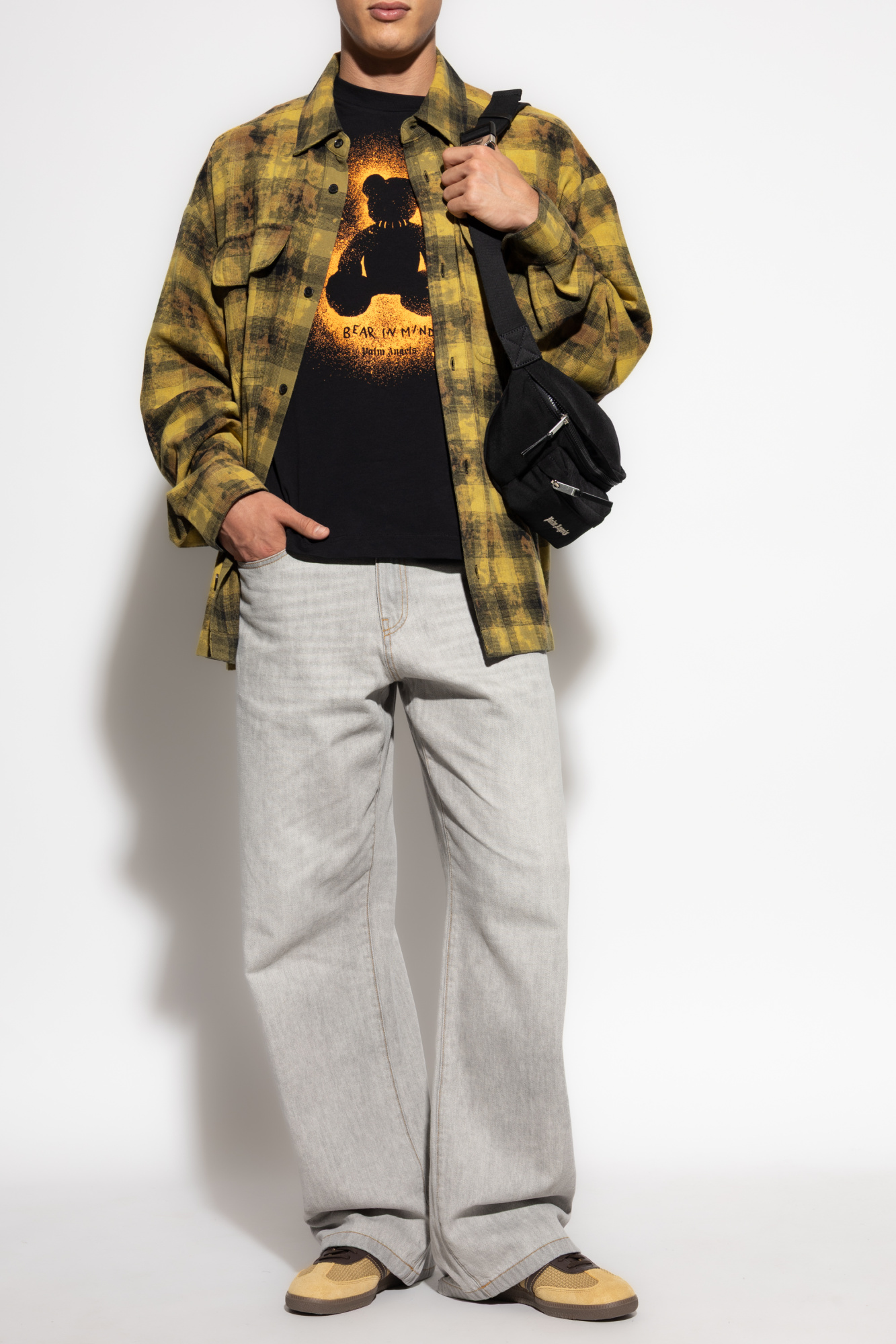 Palm Angels Plaid patterned shirt | Men's | Vitkac